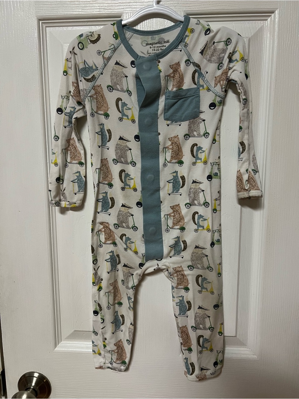Magnetic Me Sleeper with Woodland Animals on Scooters